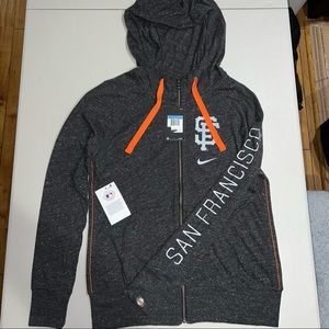 NWT Nike MLB SF Giants ladies Zip up Sweater